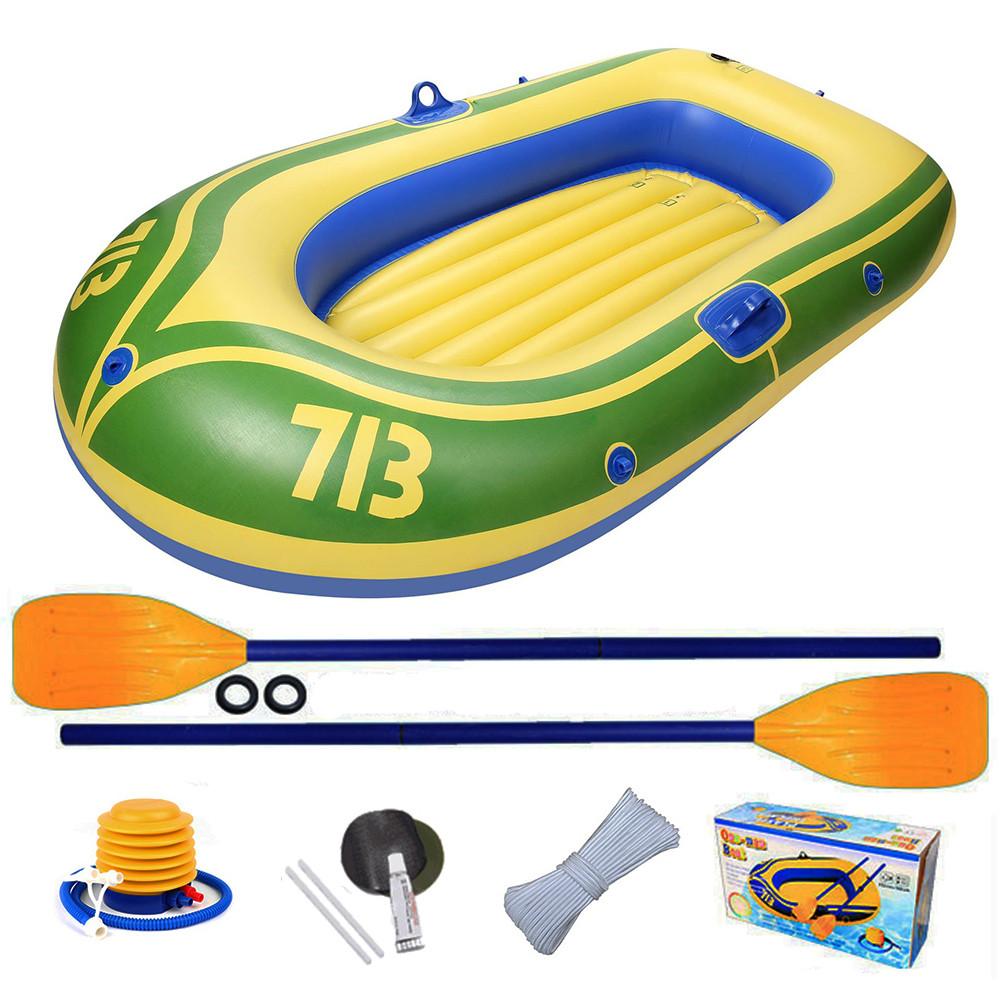 Draagbare Opblaasbare Drijvende Water Pad Boot Vouwen Rubber Explorer Boot Kayak Kano Voor Vissen Zwembad Drijft Voor Volwassenen Kids