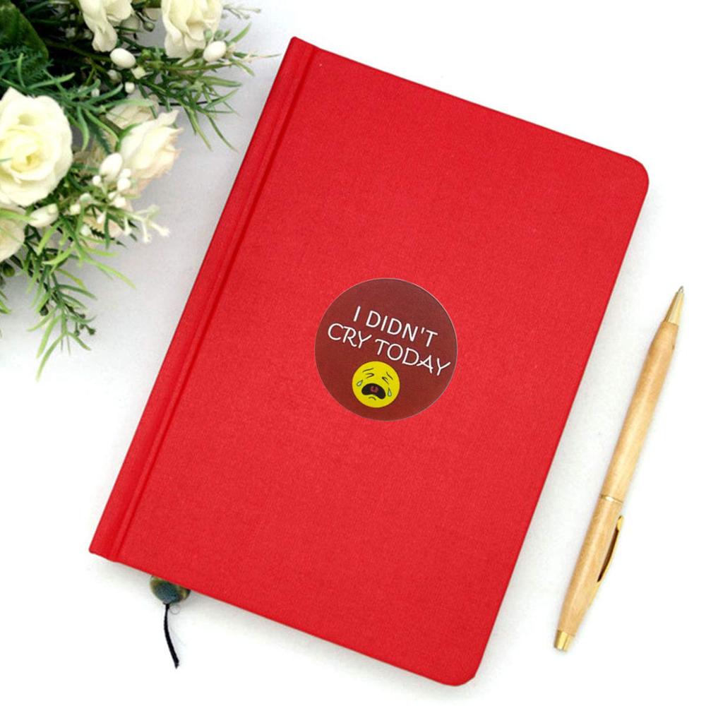 500 Pcs Word Emotional Stickers Rolls for School Classroom Teacher Rewards Students for Emotional Expression of Children Labels