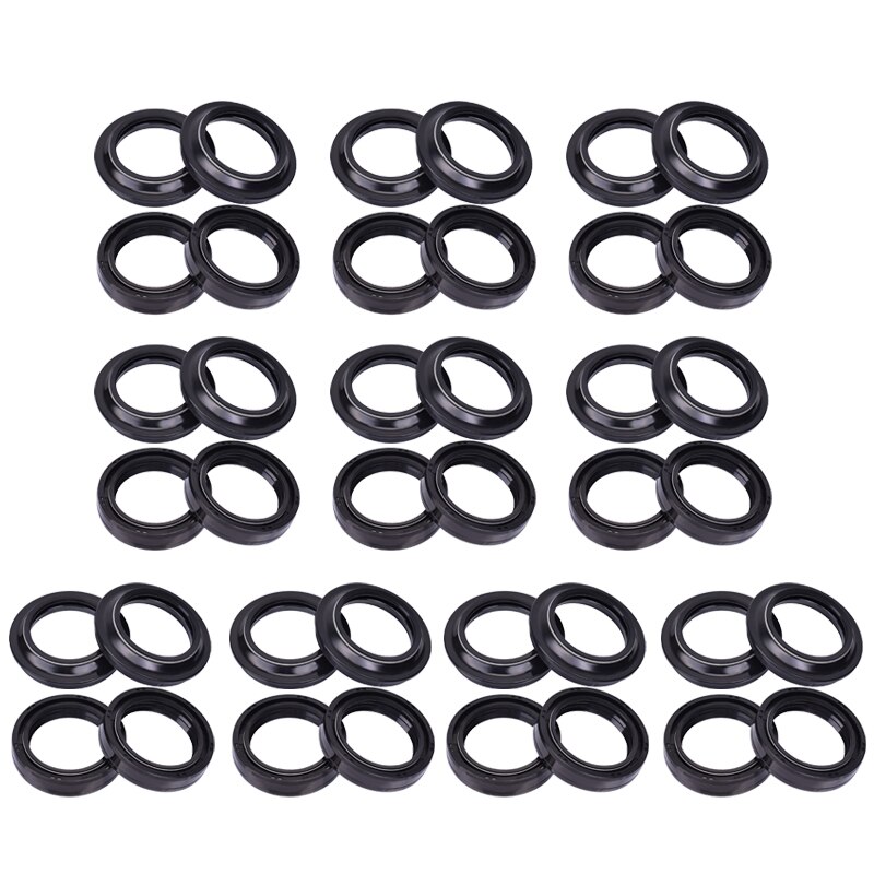 Sello de aceite de horquilla delantera y cubierta antipolvo para Hyosung GT650P GT650R GT650S GT650 COMET GV650 AQUILA PROGRESS ST7 ST7D, 41x54x11 /41 54
