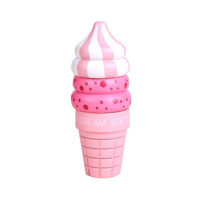 12cm Play House Toys Simulation Magnetic Chocolate Ice Cream Strawberry Cold Drink Toys For Chilfren: 3