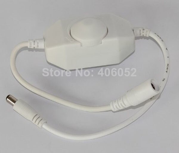 LED Dimmer Switch DC 12V 24V 6A Adjustable Brightness Lamp Bulb Strip Driver Single Color Light Power Supply Controller