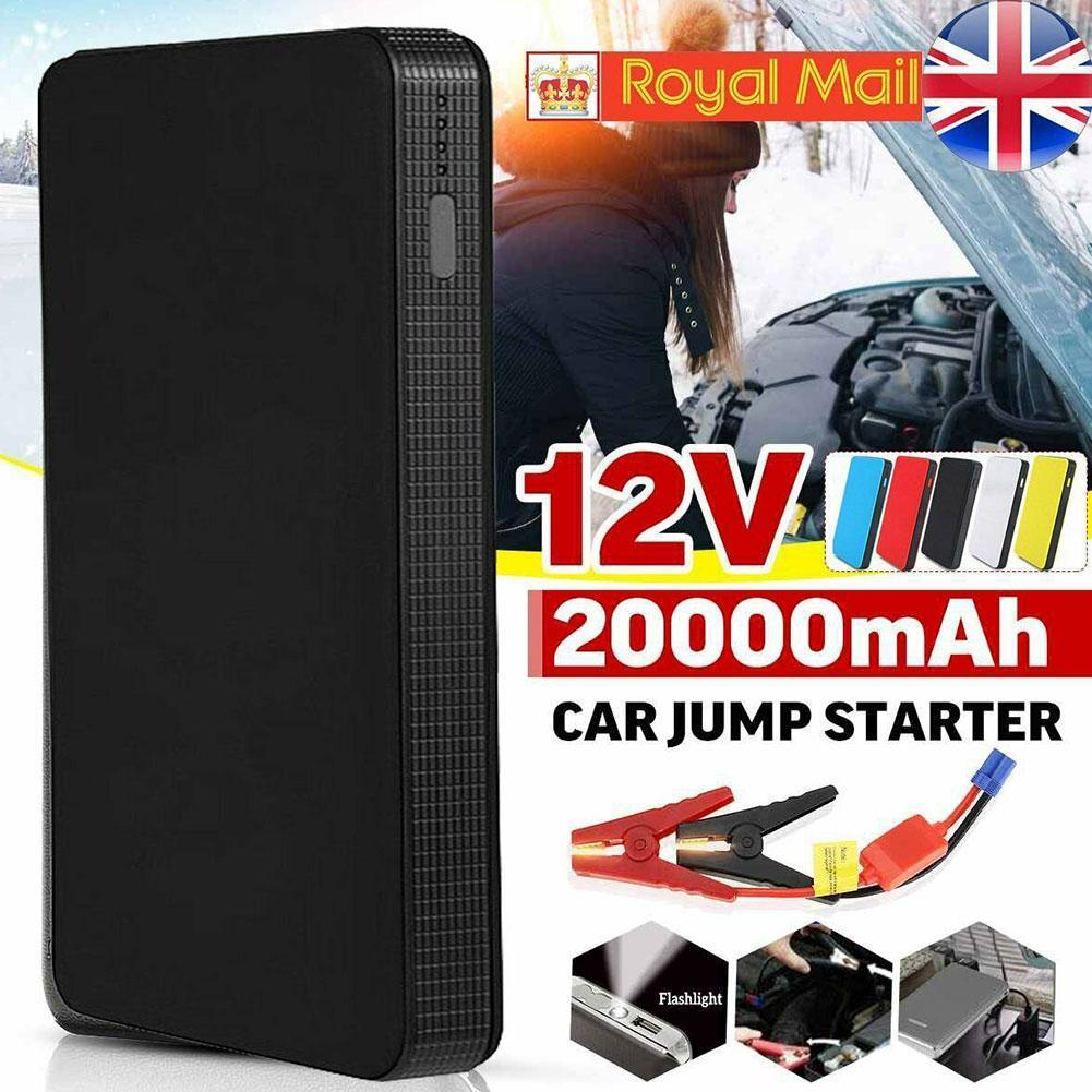 Electronic Terminal Portable Mini Slim 20000mAh Car Jump Starter Power Bank Engine Battery Charger Booster Car
