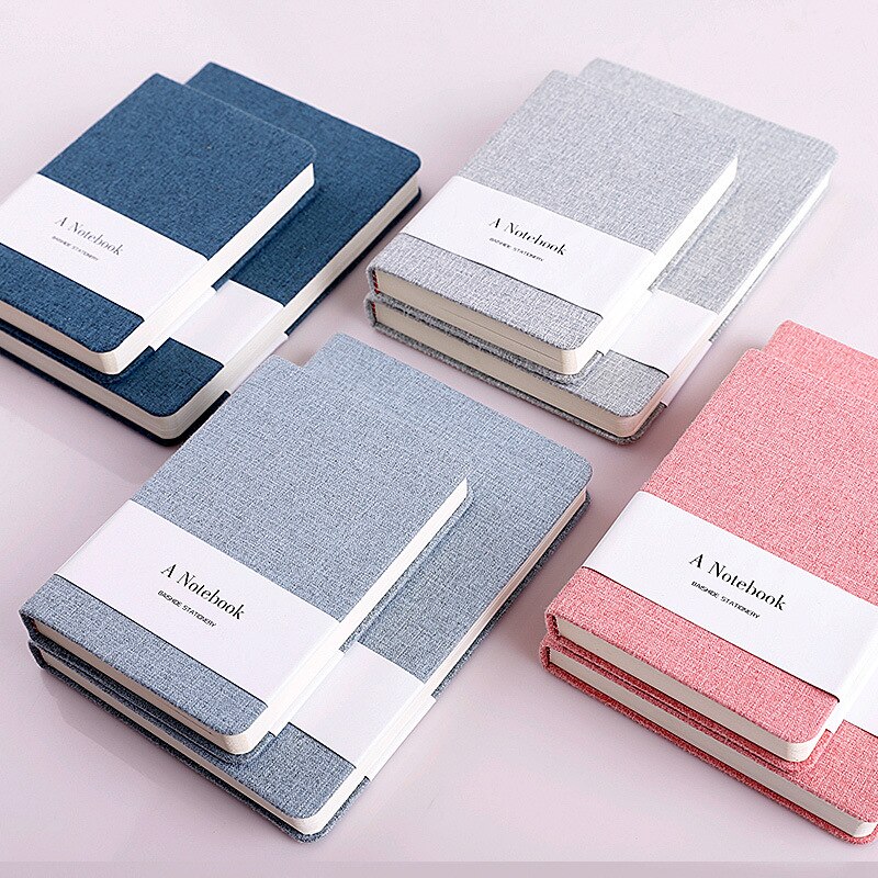 Line and Blank Notebook Diary Hand Book Ruled Plain Blank Journal Notebooks Writing Pads