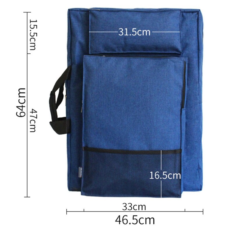 Type Painting Bag For Drawing Board Painting Set Travel Sketch Bag, Art