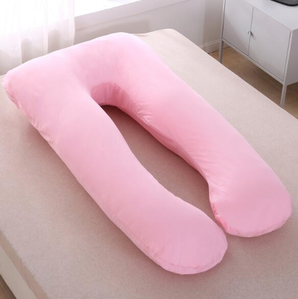 Mamma gravid sovestøttepute barsel multifunksjon u form pute avlastningspute myk 60*110cm yyf 004: Yyf 004g