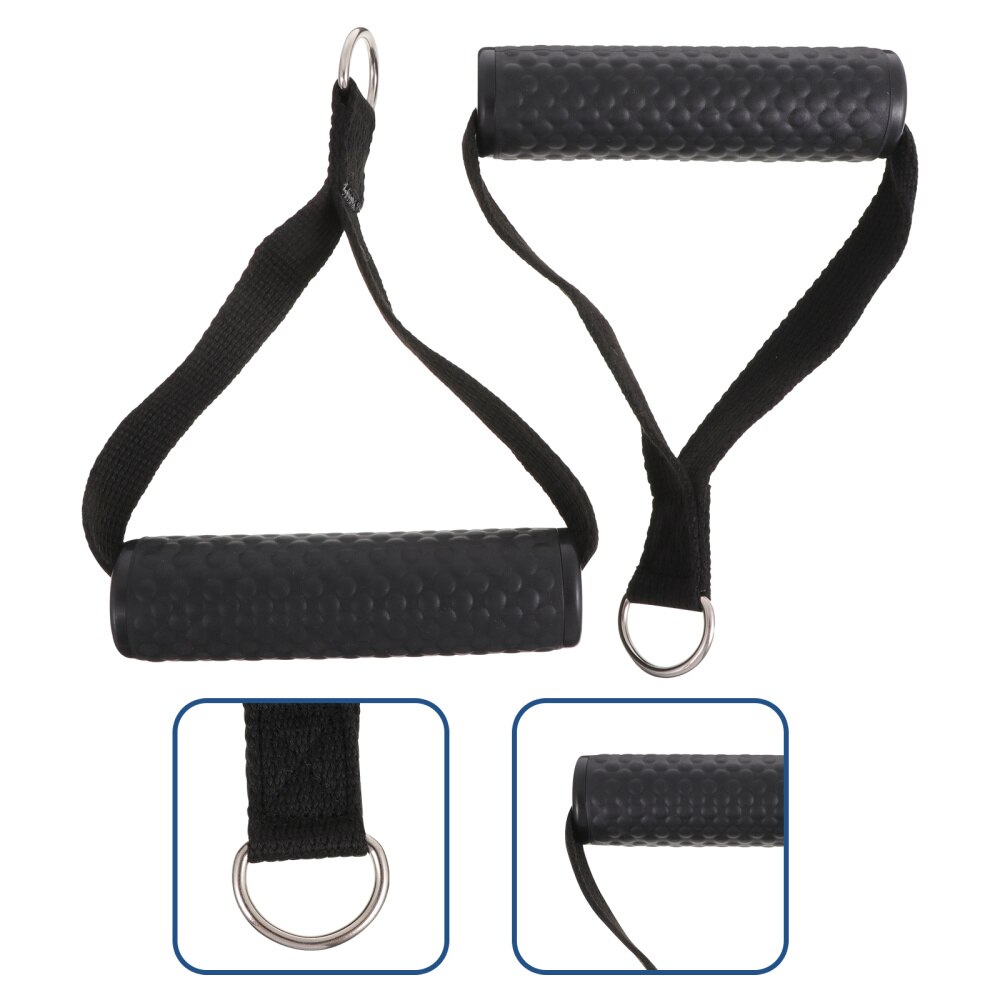 2 Pcs Durable Practical Portable Resistance Band Handle Tension Rope Handle Pull Handle for Men Women Adults: Default Title