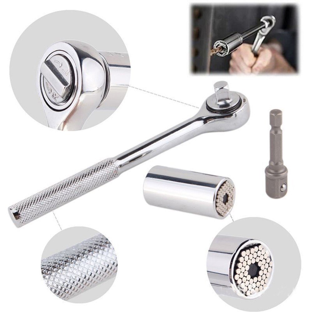Style Universal Set Tool Mechanics Socket Wrench Craftsman Piece Sockets Ratchet furniture accessories Explosion
