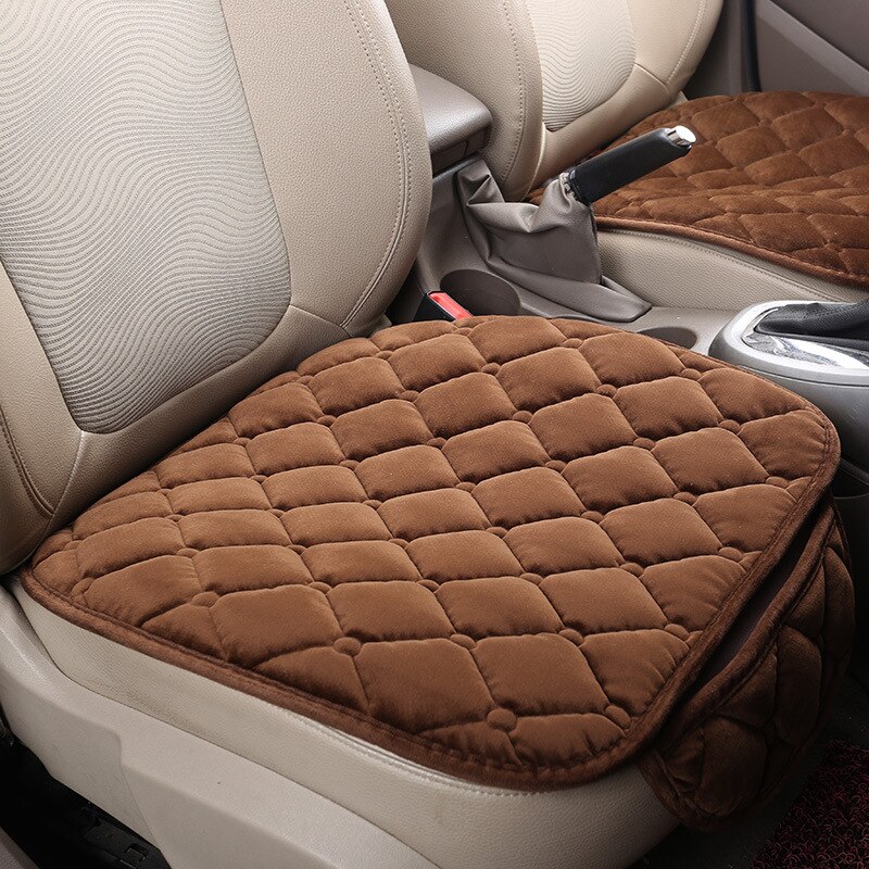 Stof Auto Bekleding Vier Seizoenen Voor Achter Vlas Kussen Ademende Protector Mat Pad Auto accessoires Universele Voor Alle Model: WPD02204A