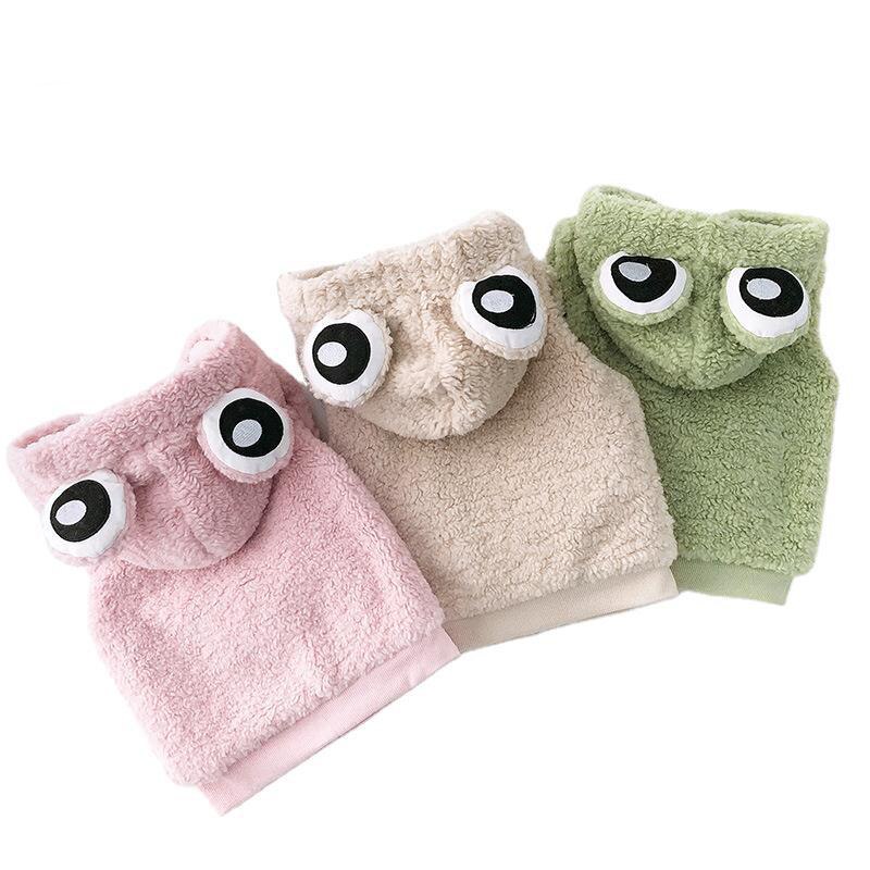 Lente Winter Kids Leuke Cartoon Vest Meisje Vest Jassen Kids Vesten Voor Jongens Meisjes Kleding Kikker Pluche Warm Kids vesten