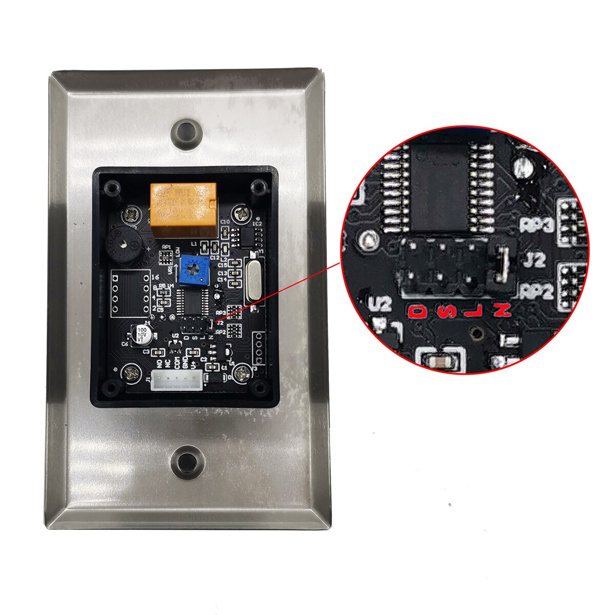 DC12V 24V Touchless Door Lock Release Switch IR Contactless Infrared Opener 433Mhz Wireless Remote Control No Touch Exit Button