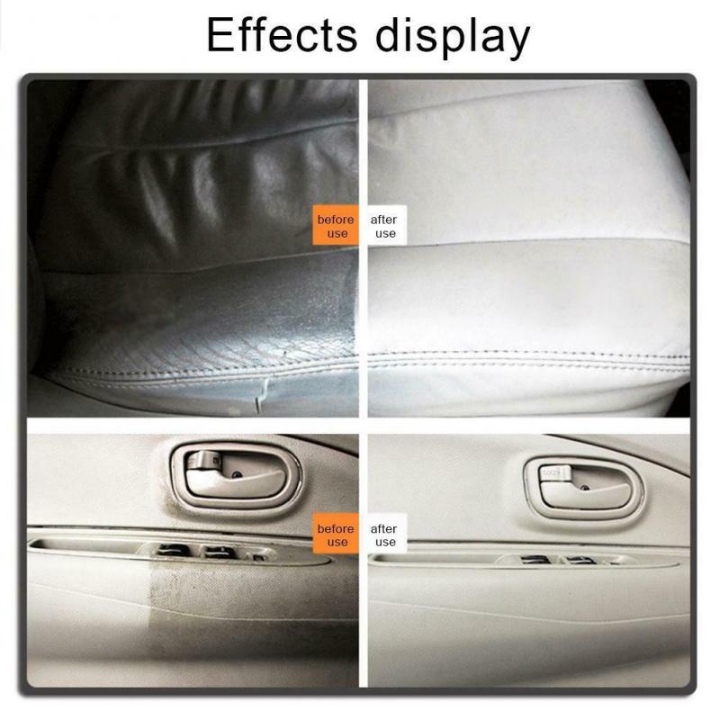 50ml Auto Leather Foam Dry Cleaner Interior Dry Cleaning Agent Interior Cleaning Retreading Agent Auto Car Accessories