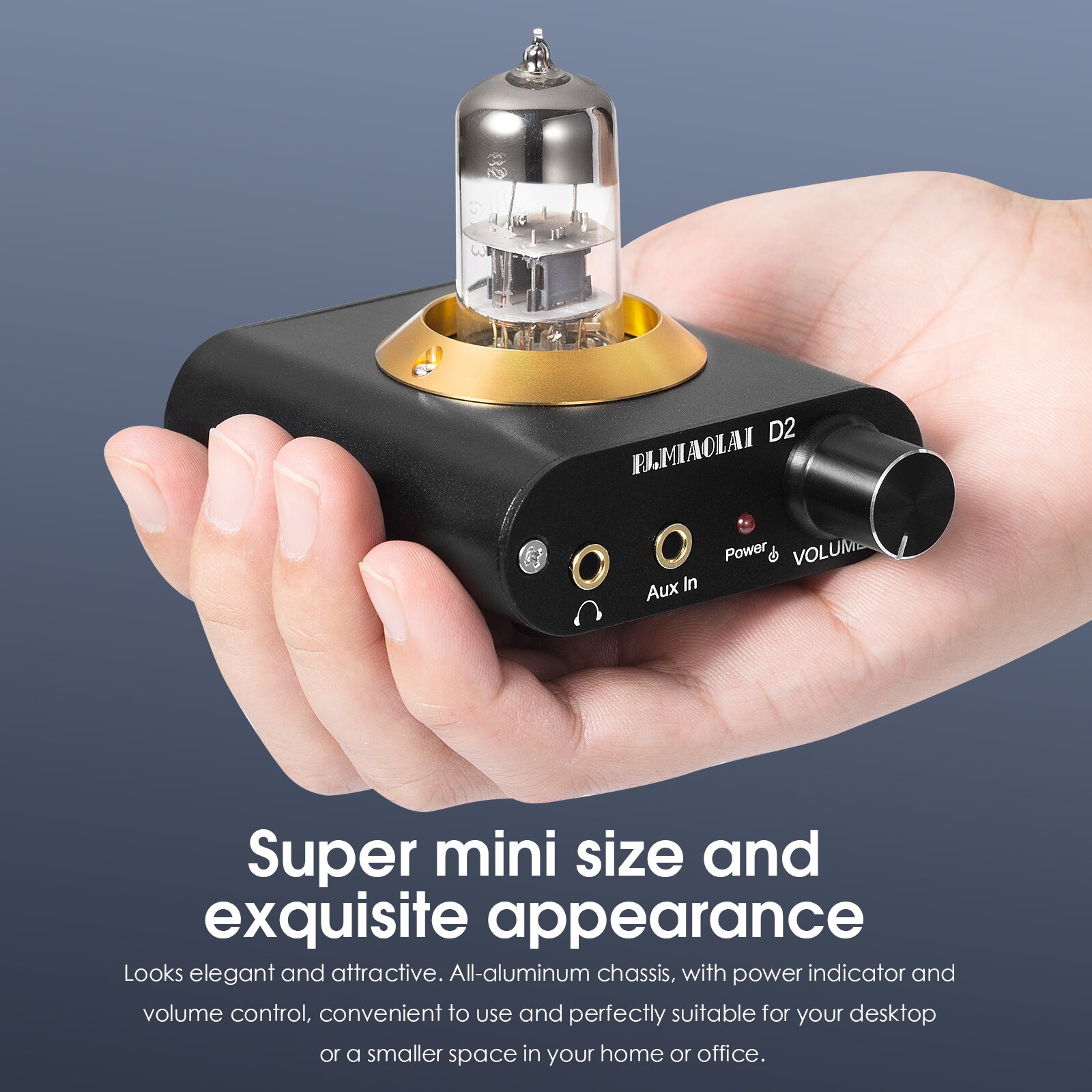 Nobsound Super Mini Vacuüm Buis Hoofdtelefoon Versterker Thuis Stereo Desktop Audio Voorversterker