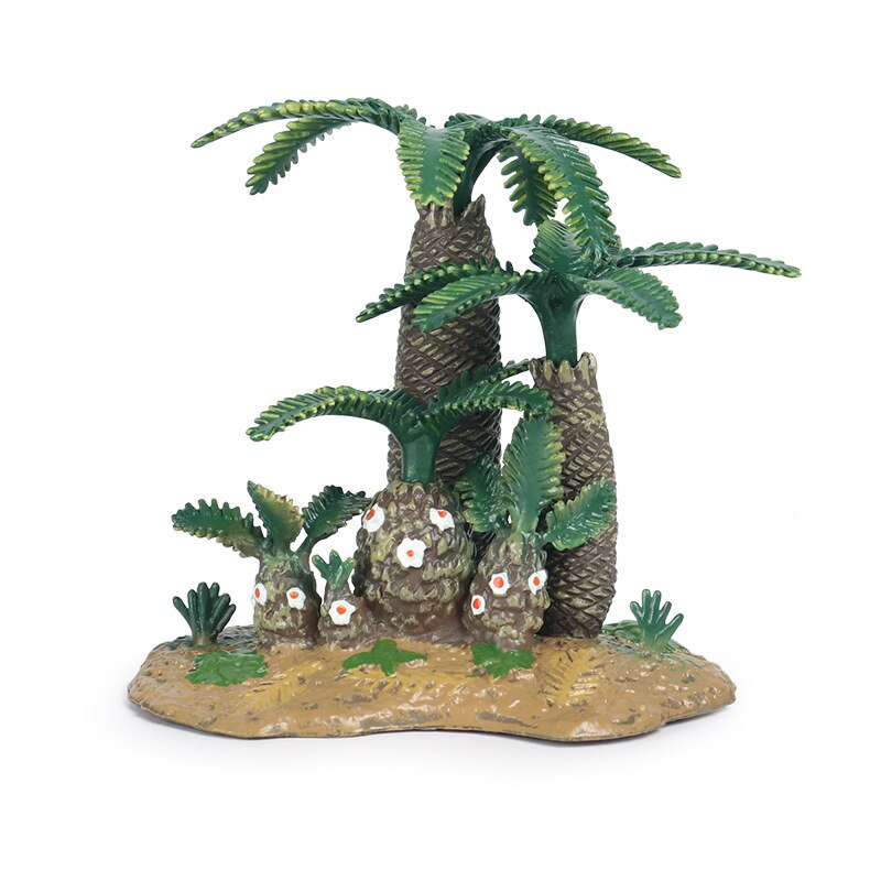 9*7*8cm simulation plant scene model static plastic toy ornaments trees Wieland and Cycads