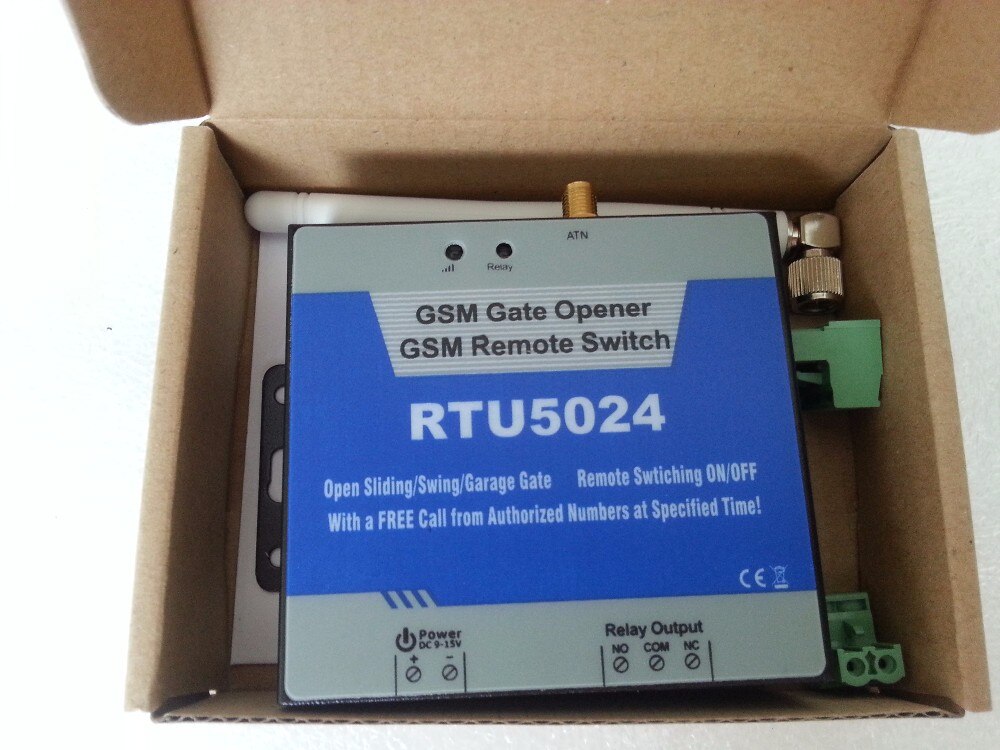 200 users RTU5024 GSM Garage Swing sliding Gate door Opener Relay Switch Remote Access Control Wireless Door Opener sensor