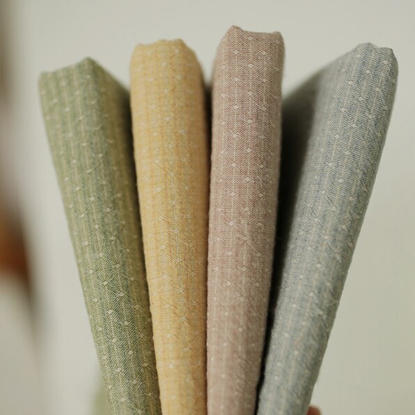 Willekeurige Kleine Doek Diy Japan Groep Garen Stof, Voor Naaien Handgemaakte Patchwork Quilten, streep 50*35M Suède Stof Vlakte