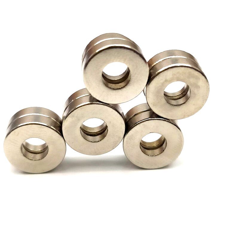 10 20 50pcs/lot NdFeB Magnet Micro Ring OD 8x3x2 mm Rod Diametrically Magnetized Strong Neodymium Permanent Rare Earth Magnets
