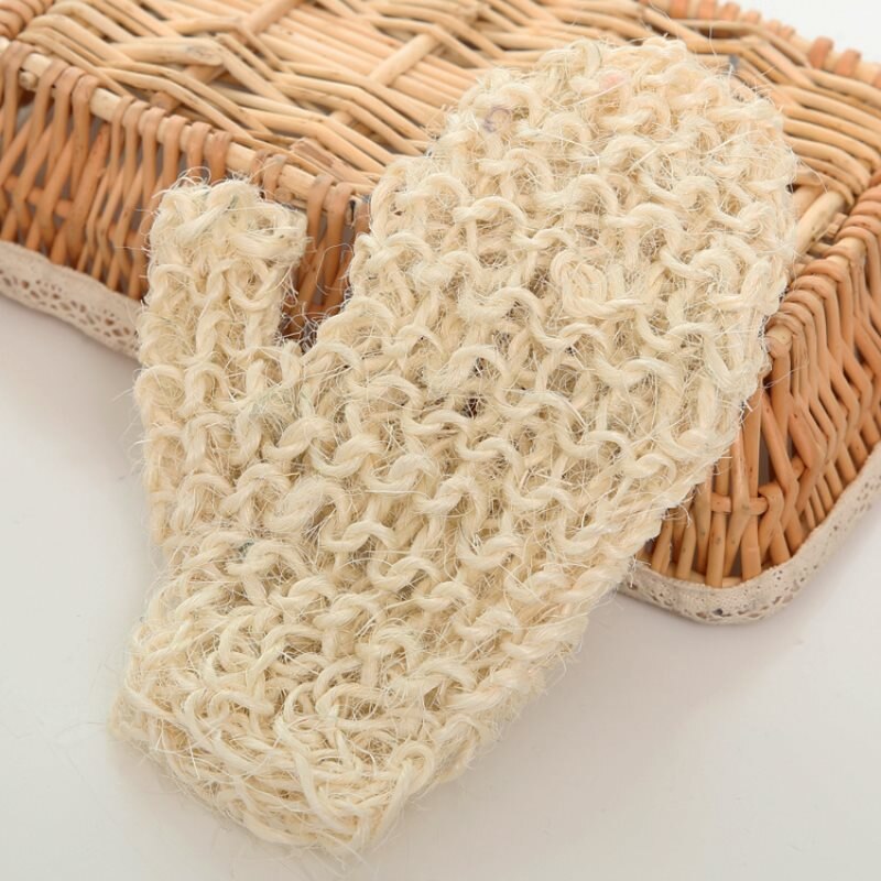 Scrub Bath Mitt Glove Peeling Kese Skin Loofah Exfoliating Body Massage Sponge