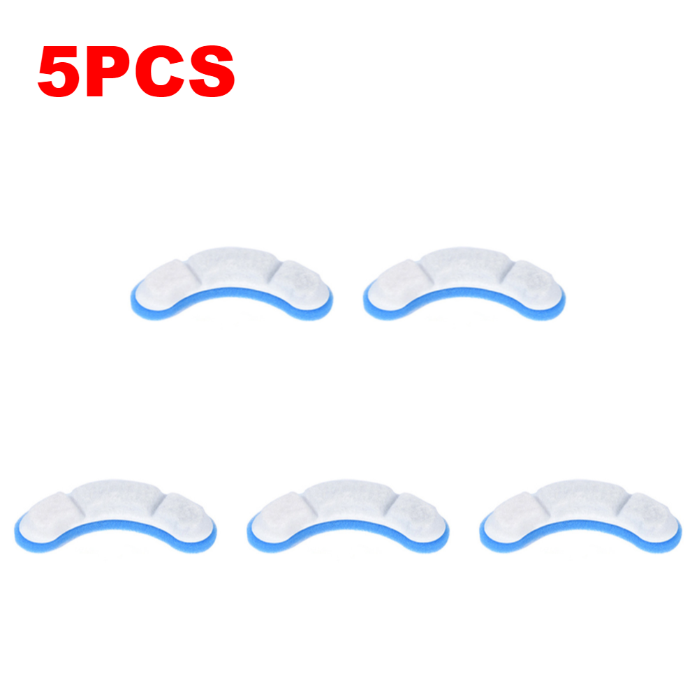 Filtros de fuente de agua para gatos, repuesto de filtro de carbón activado para WF050/WF060, accesorios de bebedero automático para mascotas, 1-20 piezas: Gris