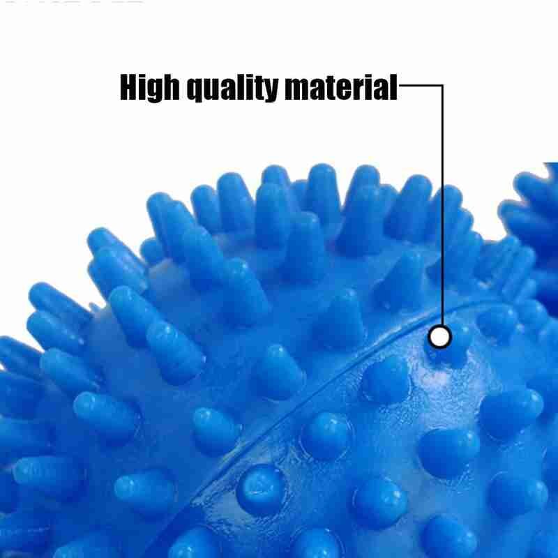 2 pieces/set of PVC reusable drying ball laundry ball fabric hedgehog ball drying washing household clothes wa cleaning sof F0M6
