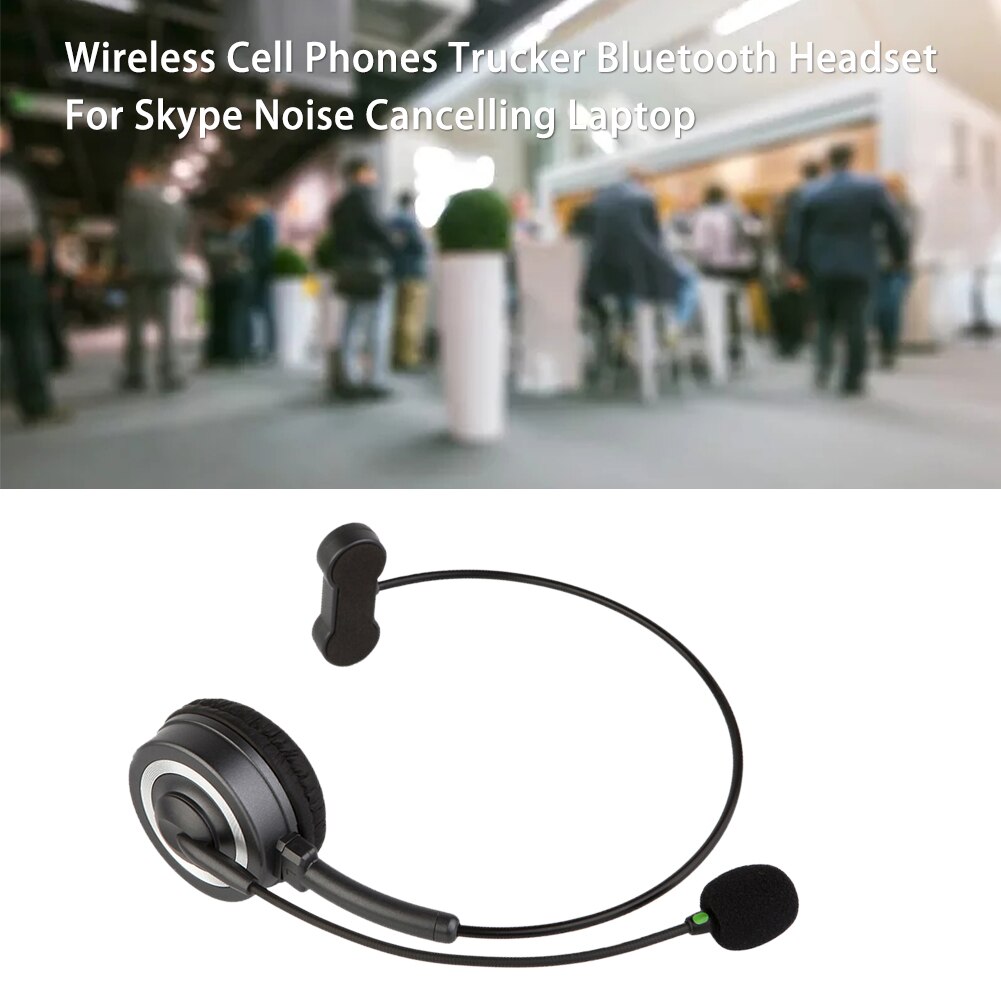 Redukcja szumów dla Skype 5.0 Wireless Online Class Laptop Office Home słuchawki do komputera PC zestaw głośnomówiący telefony komórkowe Call Center
