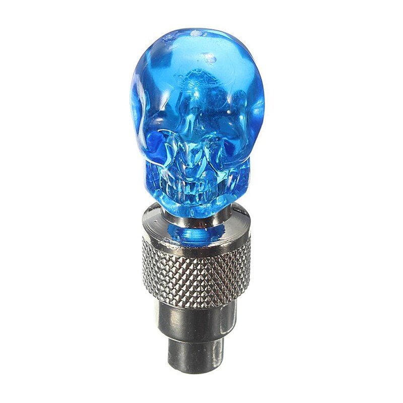 2X Ventil Kappe Rad Reifen LED Licht Lampe für Motorrad Fahrrad Auto, Blau