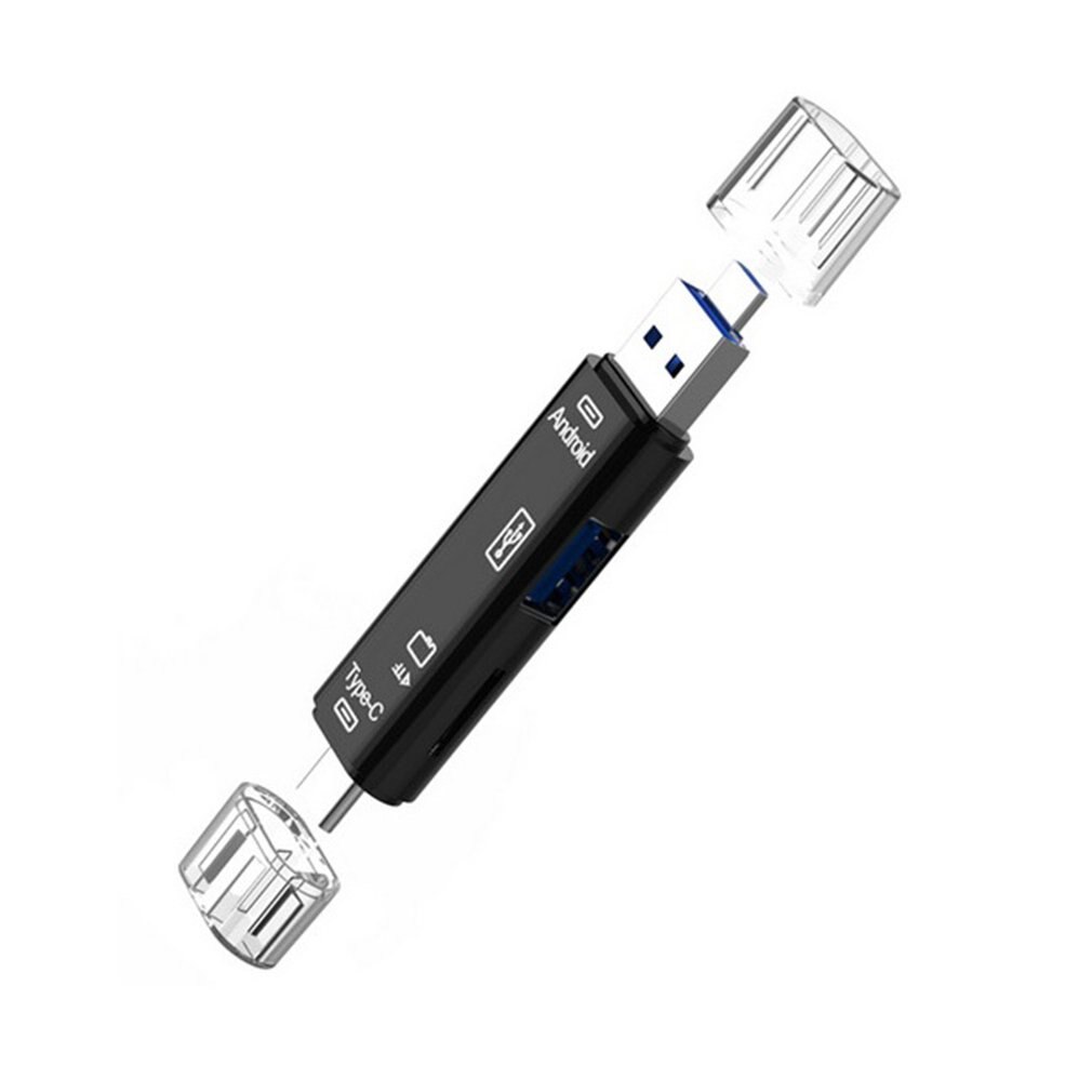 Usb Stick Reader Type C Micro Sd Usb Otg Card Adapter 3 In 1 USB-C Flash Stick Tf Lezen Voor android Mobiele Telefoon Pc Mac