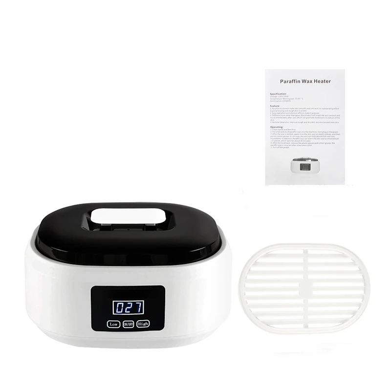 110V 220V Wax Heater with Adjustable Temperature and Large Capacity Beauty and Body Melting Wax Machine 200W