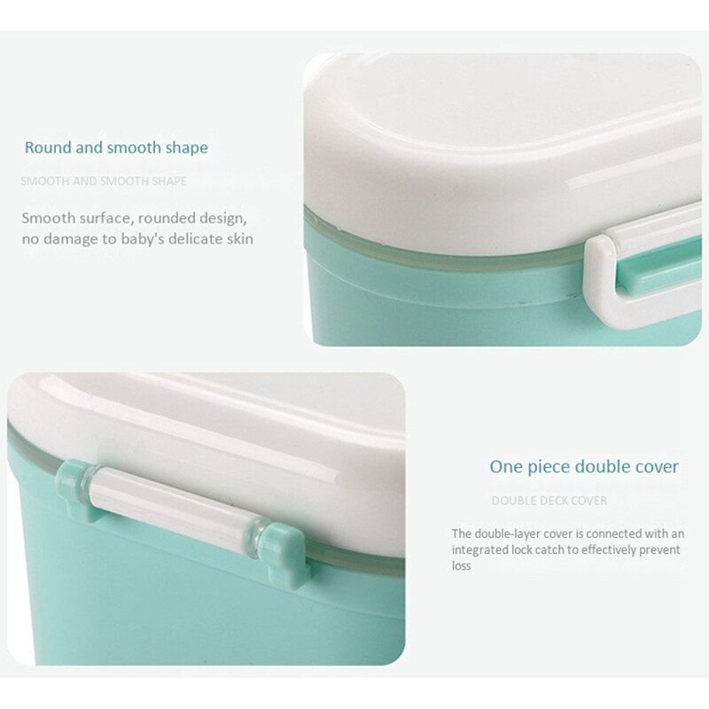 Boîte de lait en poudre Portable sur bébé grande capacité lait en poudre réservoir de stockage bébé emballé lait en poudre Portable boîte scellée