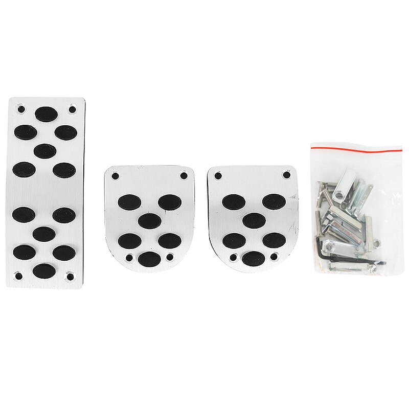 Universal Car Pedal Brake Throttle Clutch Modified Pedal Non-Slip Aluminum Pedal