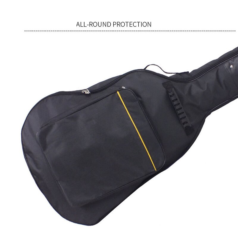 Guitar Bag Thickening Backpack Double Straps Waterproof Acoustic Pad Oxford Soft Case for 40 41 Inch Guitar Gig Bag