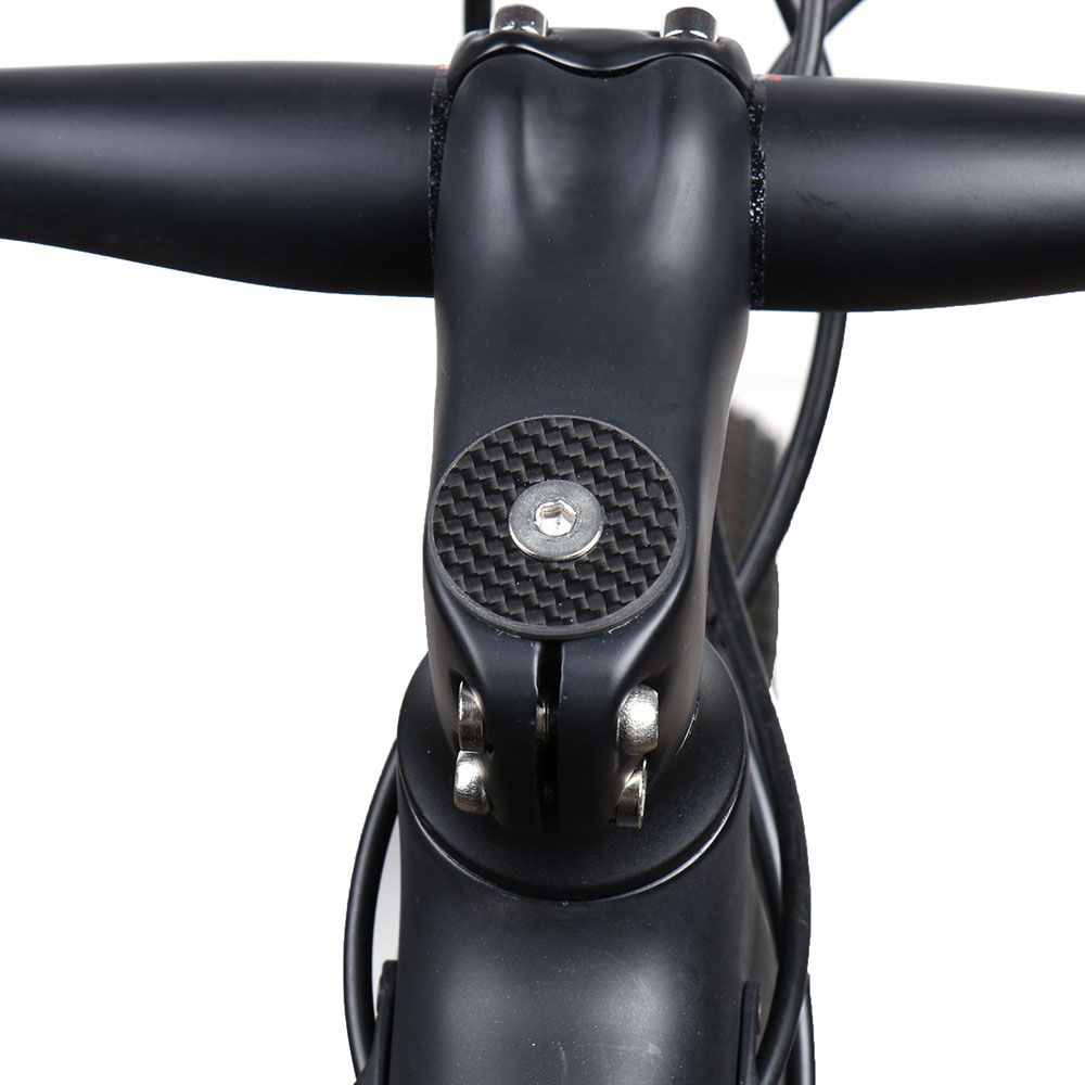ELITA ONE Bicycle Stem Carbon Fibre MTB/Road Bike Stem 6/17 Degree 31.8MM Handlebar Stem UD/Black 70-130mmmm