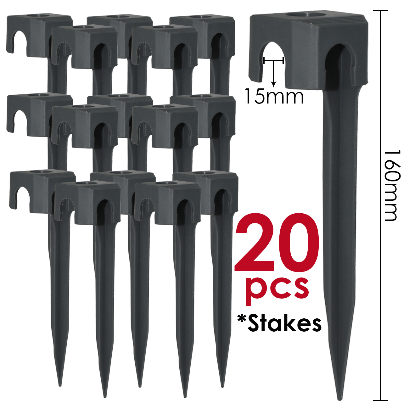 5M-30M 360° Bendable Mist Brass Cooling Sprinkler Self-priming Pump Watering System Quick Push-in Connector Drip Irrigation Kits: army green