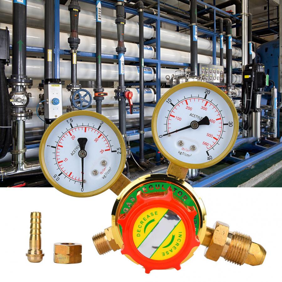 Gas Regulator G5/8 Pressure Regulator MIG TIG Welding Flow Meter Gauge Regulator WX-YQE-03 /60