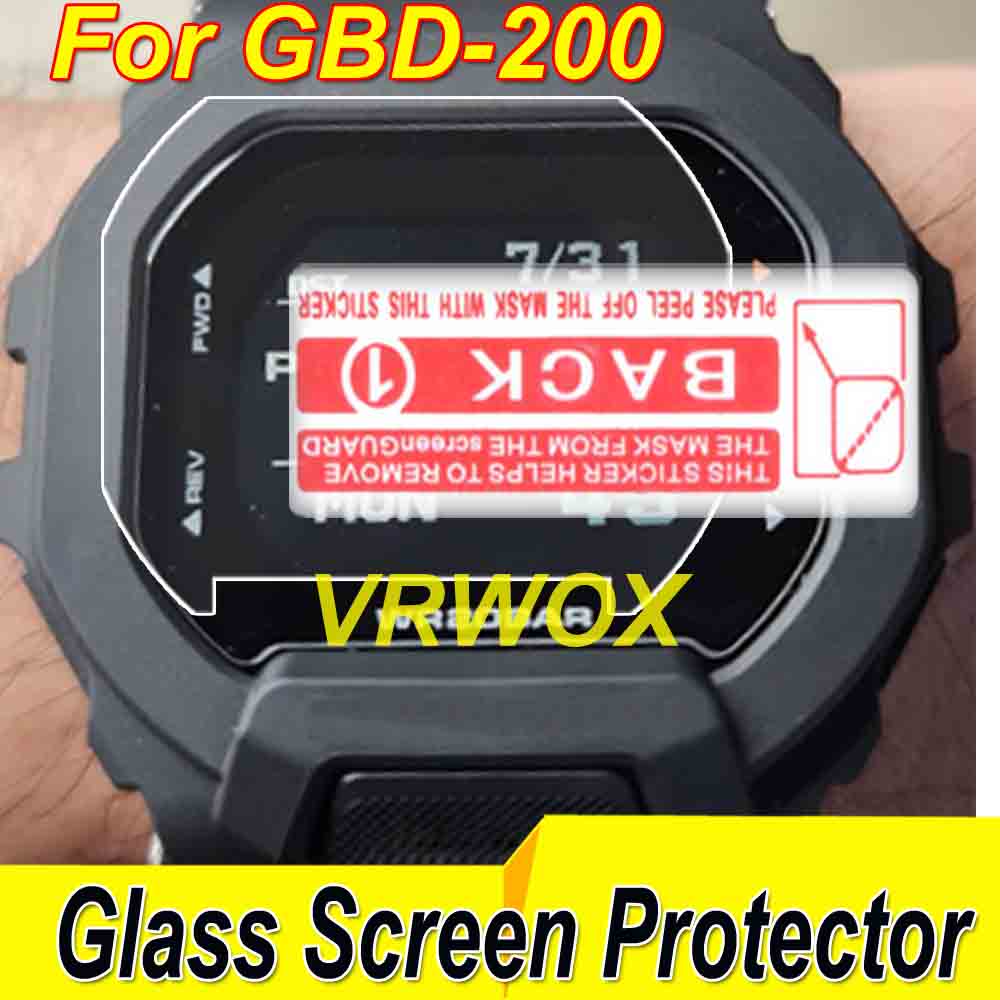 3Pcs Glass For GBD-200 GBX-100 GW-5035 GWX-5600 DWE DW-560 GMW-B5000 GW-B5600 GW-5000 GX-56 Tempered Glass And TPU Protector