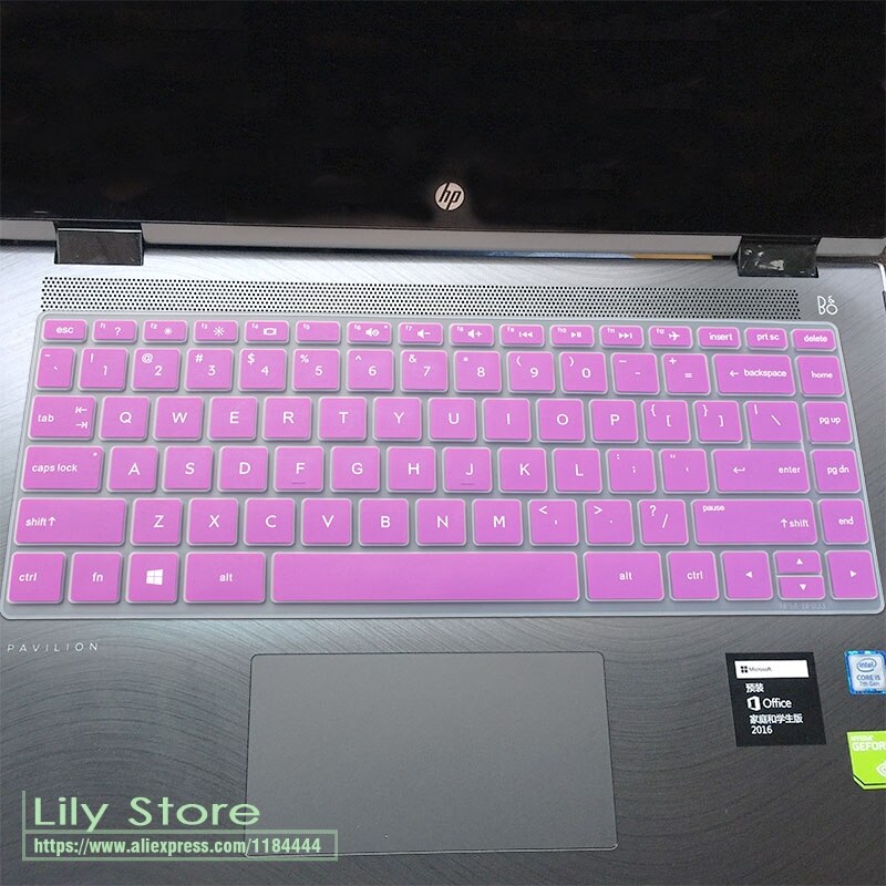 Laptop Keyboard Protector Skin Cover for HP Pavilion X360 14-dh1042tx 14-dh1058tx 14-dh1006tu 14-dh1026ne 14-dh1056tx 14-dh: purple