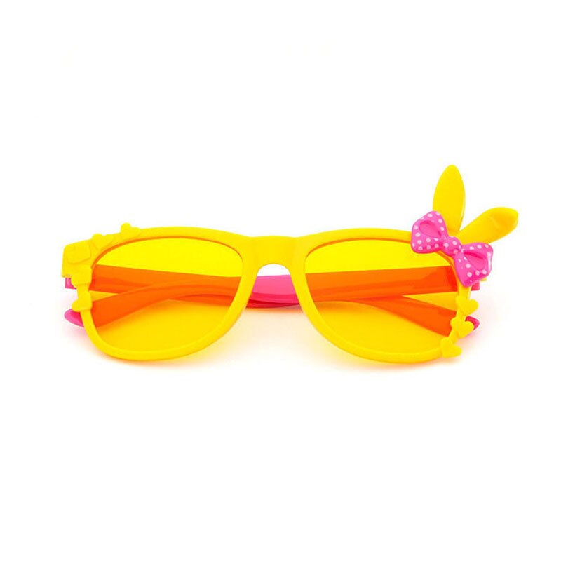 Gafas de sol con orejas de conejo para niños y niñas, anteojos de sol bonitos para niños de 2 a 8 años