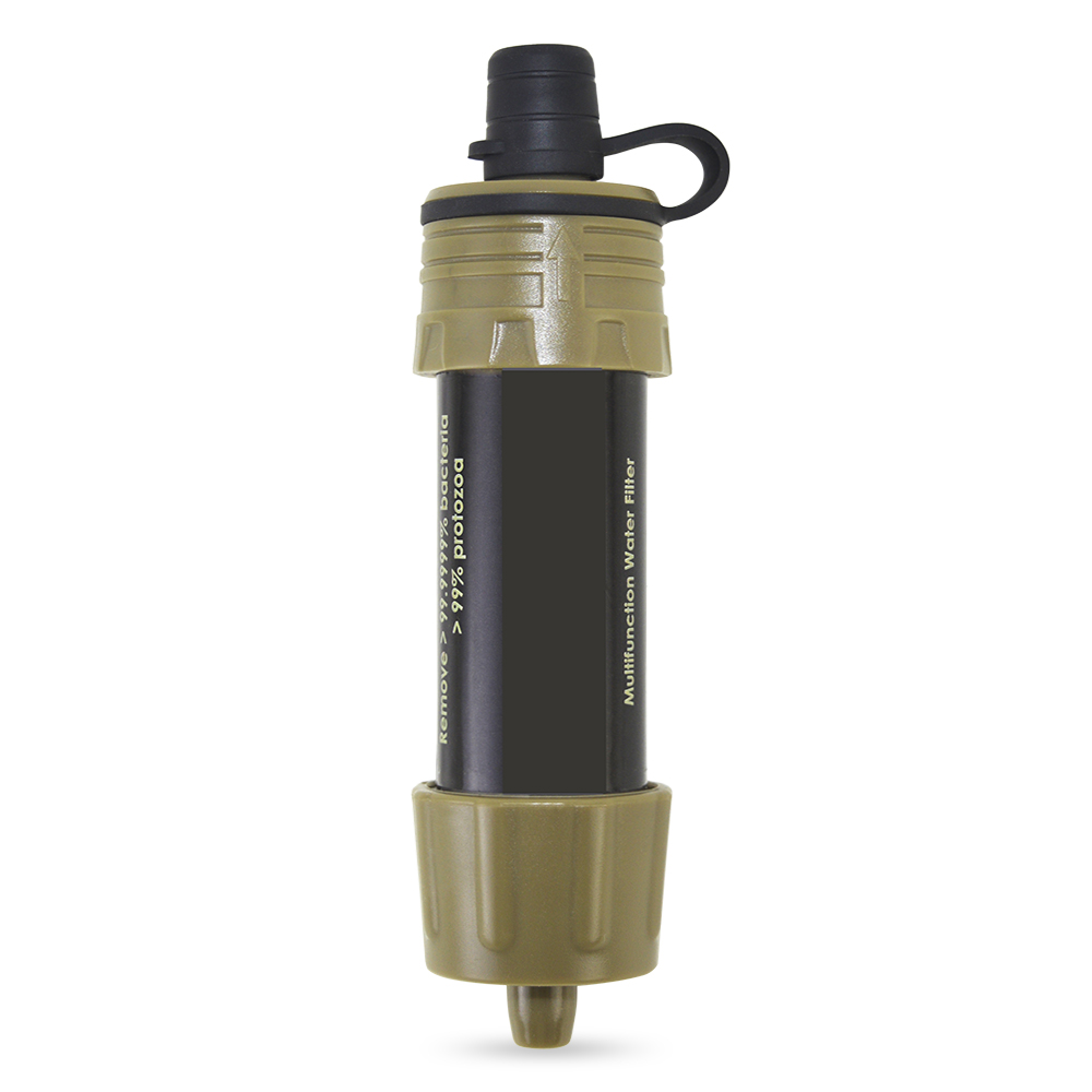 Filtre à eau extérieur, système de filtration d'eau à paille, purificateur d'eau pour la préparation aux situations d'urgence, camping, voyage, randonnée