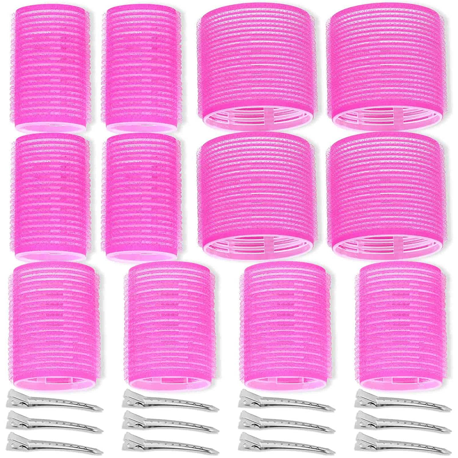 Lockenwickler, schadet dem Haar nicht, magischer Lockenwickler, natürliches Lockenwickler, keine Hitze, Haarpony, Volumen, selbstklebend, mit Klettverschluss, DIY-Styling-Werkzeuge: Grün