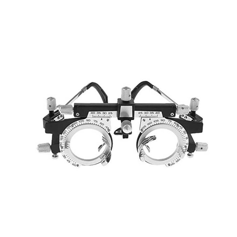 Optisk trail linse ramme briller titanium legering universelt justerbart tilbehør optometri øjenlæge testramme