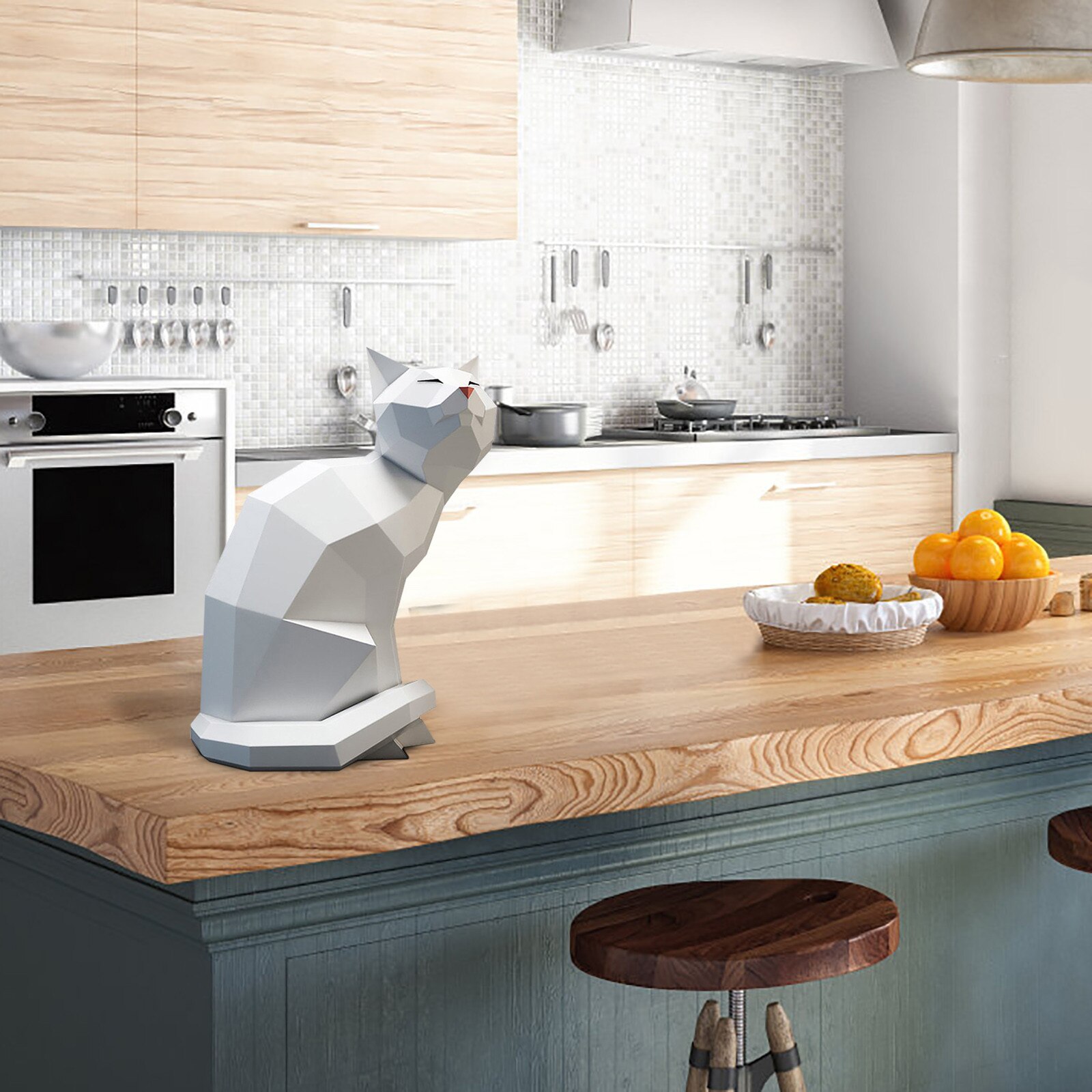 Diy 3DModel Wall Decoration Manual Hanging Wall Decoration Animal Papercraft Model Hanging Home Decorative