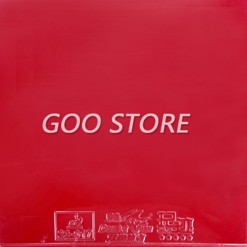 Double Fish QIJI Loop King Table Tennis Rubber Pips-In Sticky Quick Attack Loop Double Fish Ping Pong Sponge