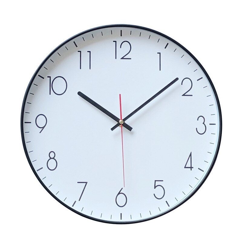 14 Inch Large Wall Clock Living Room Modern Metal Silent Large Clocks Wall Watches Home Decor Kitchen Horloge Mural D087