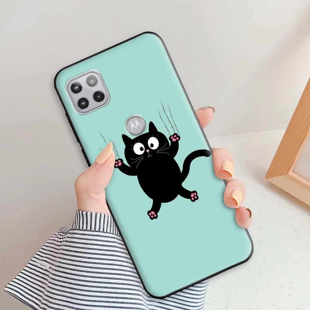 For Motorola Moto One 5G Ace Case XT2113-2 6.7" Cases for Moto One 5G Ace Protective Silicone Soft Cover One 5G Ace Capa