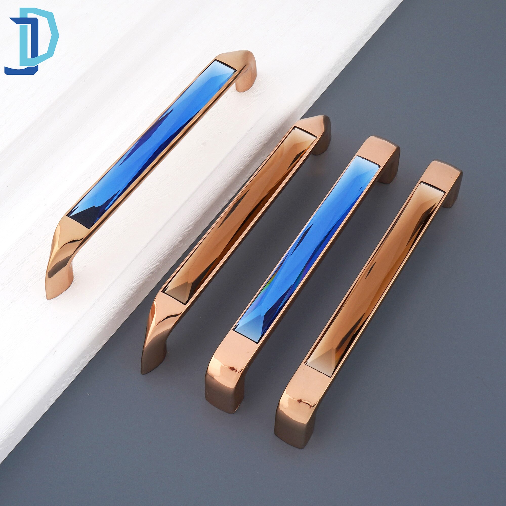 3.5/5.0 ''Crystal Handvat Schuifdeur Handgrepen Voor Meubels Kastdeur Lange Handvat Kledingkast Pull