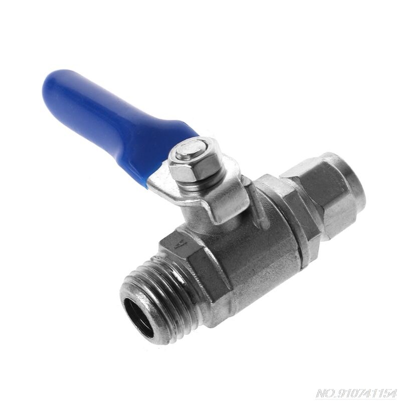 Wasserfilter Umkehrosmose T Einlass Ball Ventil Set 1/2 "BSP Zu 1/4" Rohr D17 20