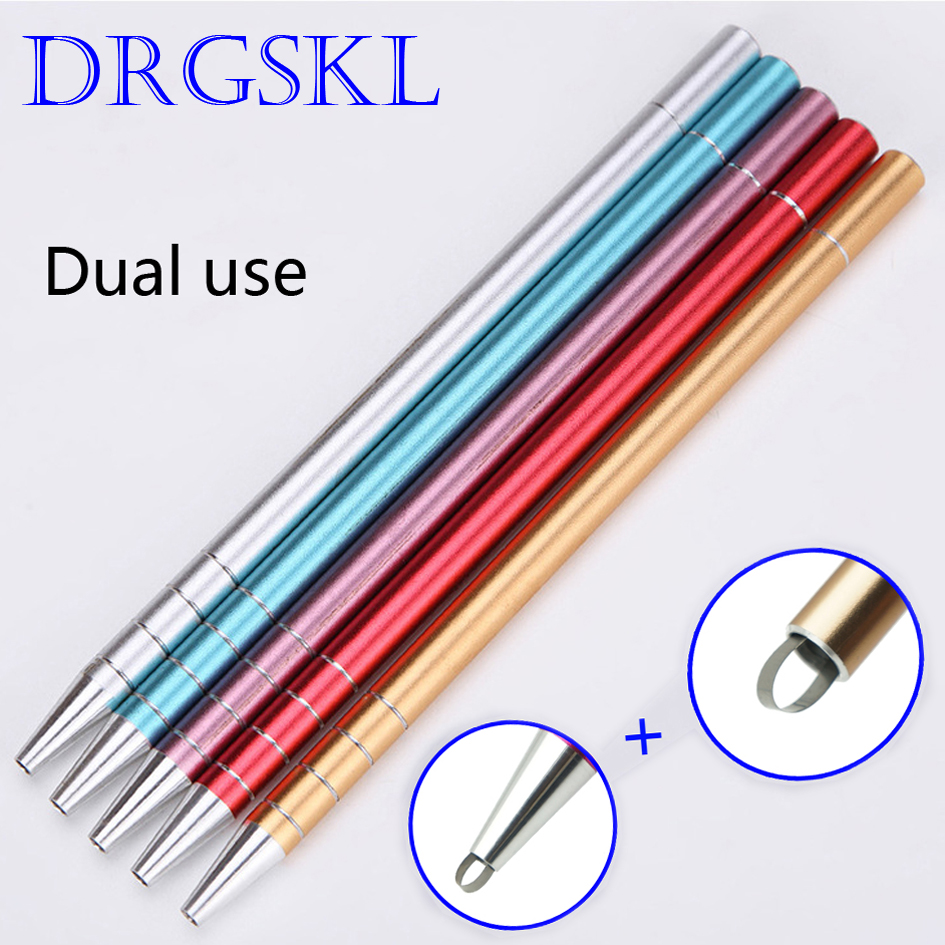 Stylo magique pour graver les cheveux, stylo rasoir, multicolore en acier inoxydable 10 lames, visage en acier au carbone