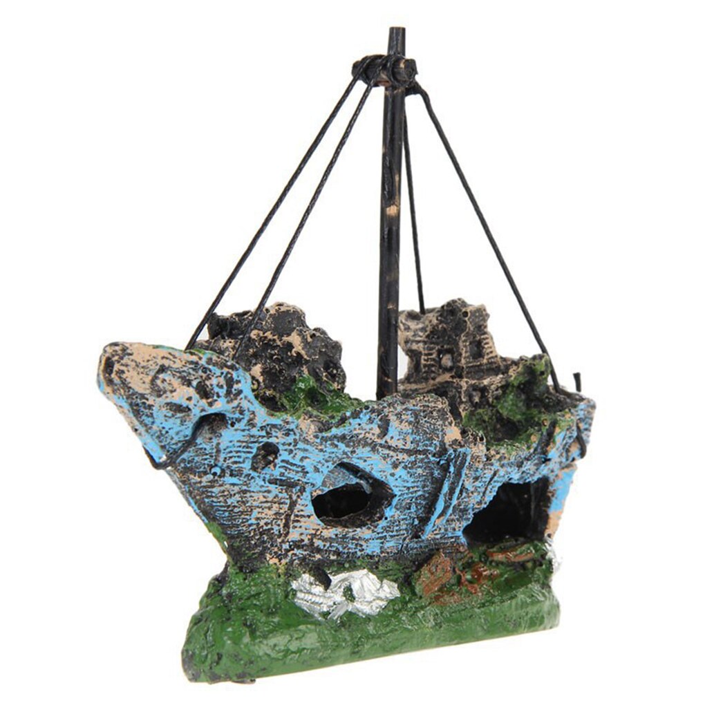Aquarium decoratie aquarium accessoires ornament grot landschap kastelen corsair schip