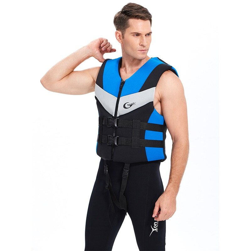 Odkryty Rafting Neopreen Zwemvest dla dzieci i mężczyzn Snorkelen Slij profesjonalne drifting ntage Vissen Kajakken
