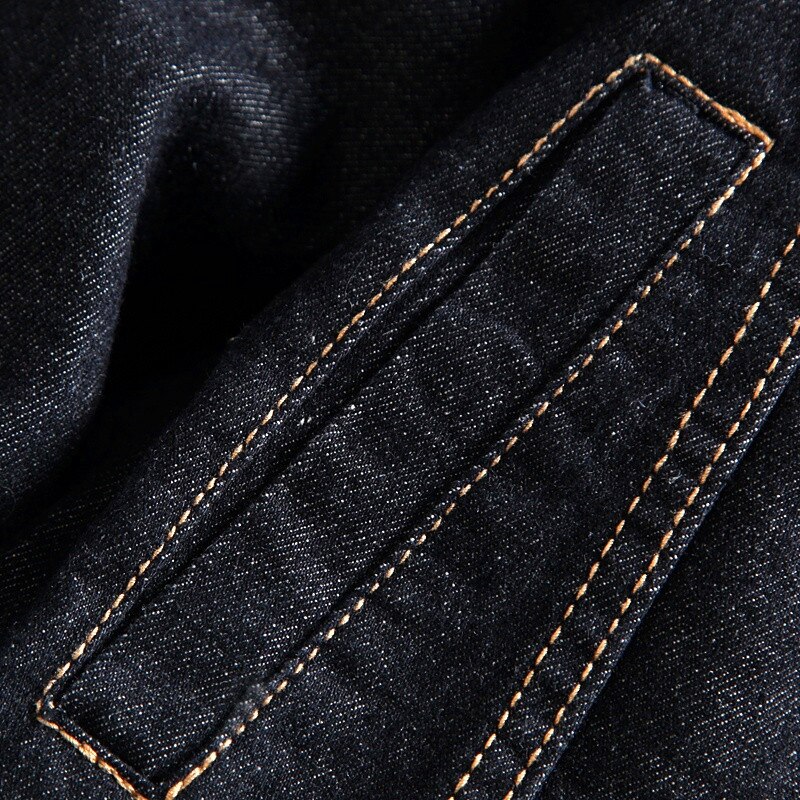 Pevsn Lente Herfst Heren Denim Jas Heren Trendy Bomber Dunne Ripped Denim Jas Mannelijke Cowboy Jeans Jassen 4XL, TA341