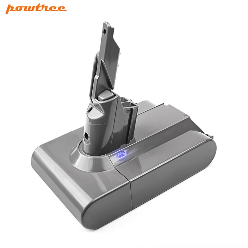 Powtree 21,6 V 4000 mAh Für Dyson V8 Akku Staubsauger Werkzeuge Li-Ion Hohe Kapazität Ersatz V8 absolut Staubsauger Wiederaufladbare Batterie Für Dyson Staubsauger V6 DC58 DC59 DC61 DC62 DC74 SV09 SV07 SV03 SV10: 1 Stück